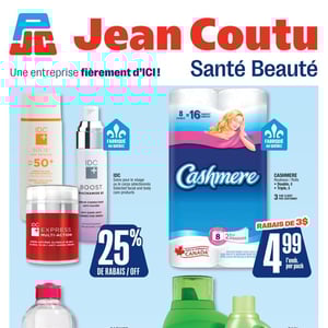Image de la Promotion Circulaire Jean Coutu - Santé Beauté