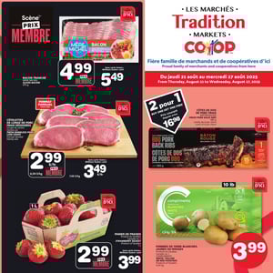 Image de la Promotion Circulaire Les Marchés Tradition COOP - Nouveau-Brunswick