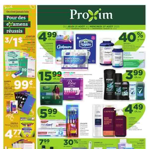 Image de la Promotion Circulaire Proxim