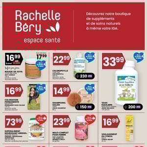 Image de la Promotion Circulaire Rachelle-Béry - Espace Santé
