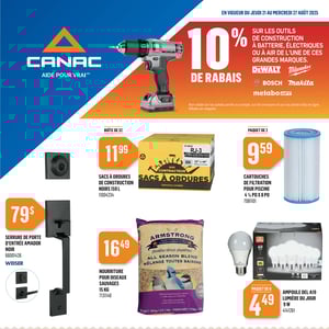 Image de la Promotion Circulaire Canac