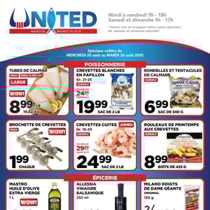 Image de la Promotion Circulaire United Supermarché