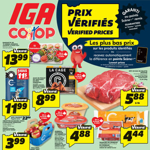 Image de la Promotion Circulaire IGA Coop Nouveau-Brunswick
