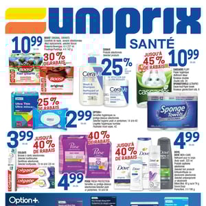 Image de la Promotion Circulaire Uniprix - Santé