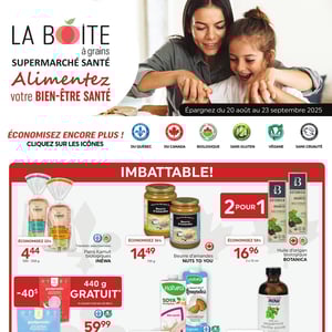 Image de la Promotion Circulaire La Boite à Grains