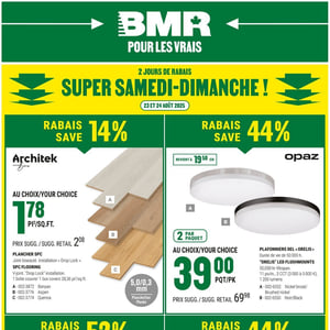Image de la Promotion Circulaire BMR
