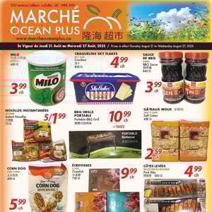 Image de la Promotion Circulaire Marché Ocean Plus