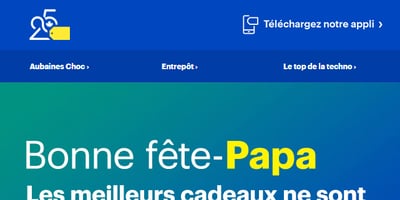 Image de la Promotion Des cadeaux d'Apple que papa va adorer.