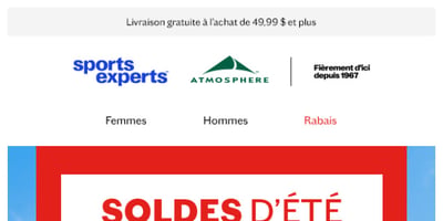 Image de la Promotion Soldes d'été : jusqu'à 30% de rabais