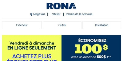 Image de la Promotion Jusqu’à 25% de rabais pour célébrer l’été