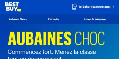 Image de la Promotion Aubaines choc sur les meilleures marques.