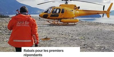 Image de la Promotion Rabais MEC pour les Premiers Répondants