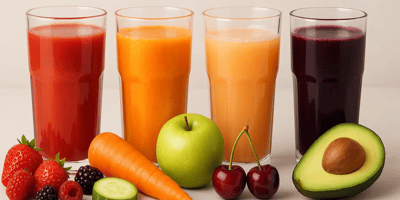 Jus de Fruits et Légumes pour une Peau sans Acné