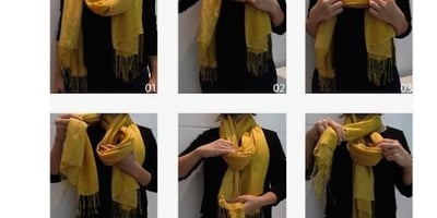 5 (jolies) Façons de Nouer son Écharpe