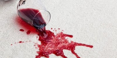 Enlever une Tache de Vin Rouge