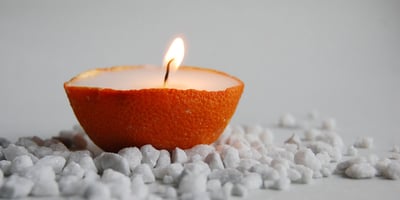 Une Bougie à L’orange