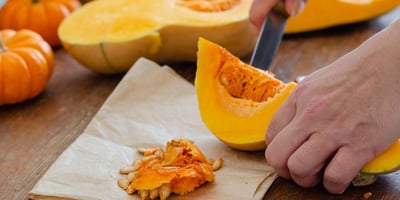 Apprêter et Cuisiner les Courges D’hiver