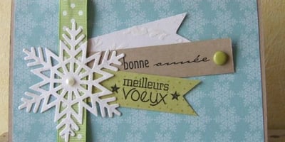 Carte De Noël Scrapbooking
