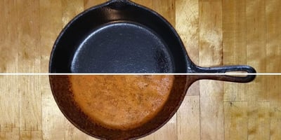 Comment Culotter une Poêle en Fonte Comment Culotter une Poêle en Fonte