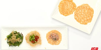 TRUCS ET ASTUCES IGA: FAIRE DES TUILES DE PARMESAN