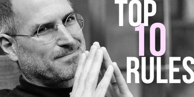 Les 10 règles du Succès selon Steve Jobs