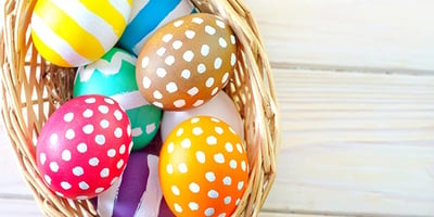 Les Oeufs de Pâques Réinventés de 4 Façons