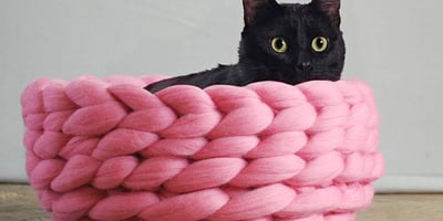 Lits pour Animaux en Laine Géante