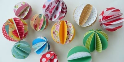 Tuto des Boules en Papier