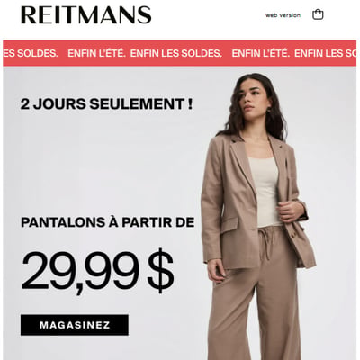 Image de la Promotion Les meilleurs pantalons de l’été (à petit prix)