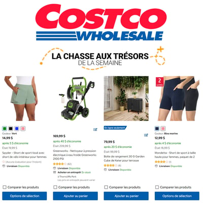 Image de la Promotion La Chasse aux Trésors Costco de cette semaine