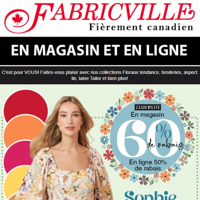 Image de la Promotion Appel à toutes les fashionistas! Épargnez de 50% à 60%