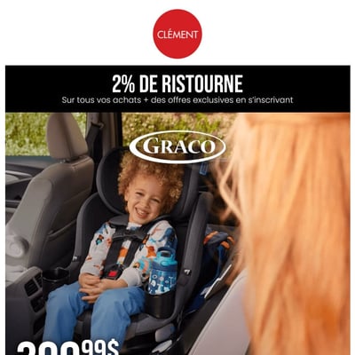 Image de la Promotion Graco en vedette cette semaine