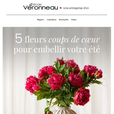 Image de la Promotion Fleurs coups de cœur pour embellir votre été!