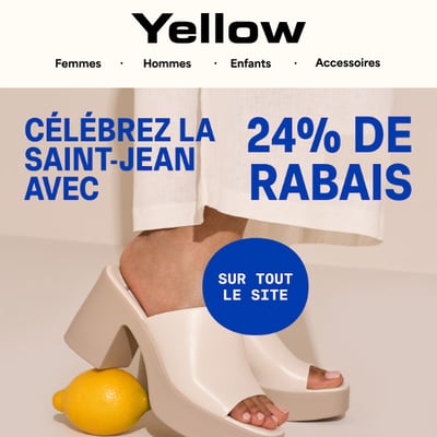 Image de la Promotion 24% DE RABAIS SUR TOUT, MÊME LES SOLDES