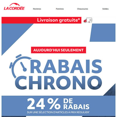 Image de la Promotion 24% de rabais, plus que quelques heures