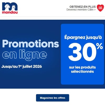 Image de la Promotion Nouvelles offres limitées! En ligne seulement