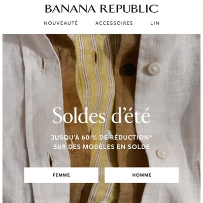 Image de la Promotion Nos soldes d’été sont de retour (et en cours!)