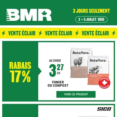 Image de la Promotion En rabais pour 3 jours