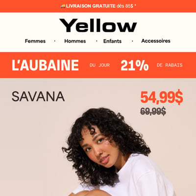 Image de la Promotion Aubaine du jour ! Savana en rabais à -21%