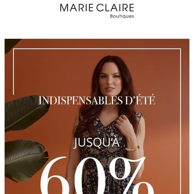 Image de la Promotion Indispensables d'été : Jusqu'à 60% de rabais