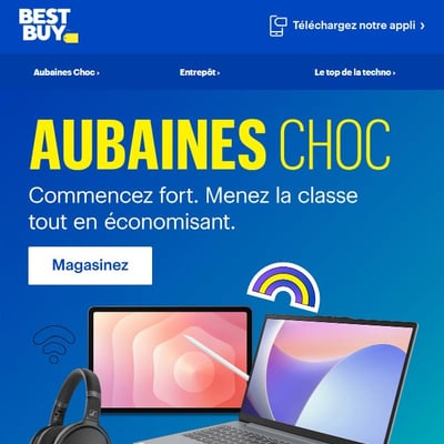 Image de la Promotion Aubaines choc sur les meilleures marques.