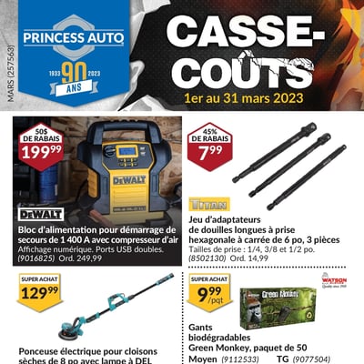 Image de la Promotion Circulaire Princess Auto