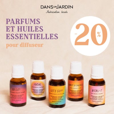 Image de la Promotion -20% PARFUMS ET HUILES ESSENTIELLES pour Diffuseurs