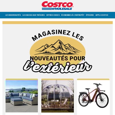 Image de la Promotion Magasinez les Nouveautés pour l'Extérieur