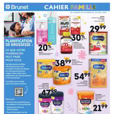 Image de la Promotion Circulaire Brunet - Cahier Famille