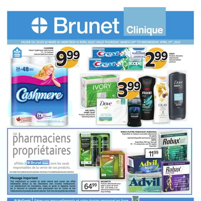 Image de la Promotion Circulaire Brunet - Clinique