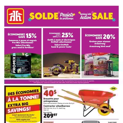 Image de la Promotion Circulaire Home Hardware
