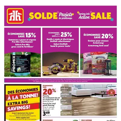 Image de la Promotion Circulaire Home Hardware - Centre de Rénovation