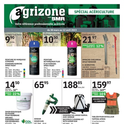 Image de la Promotion Circulaire BMR - Agrizone