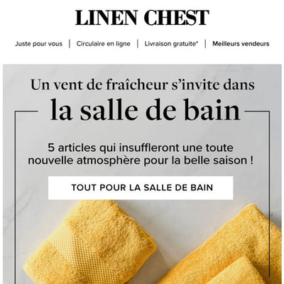 Image de la Promotion Revitalisez la Salle de Bain pour la Nouvelle Saison